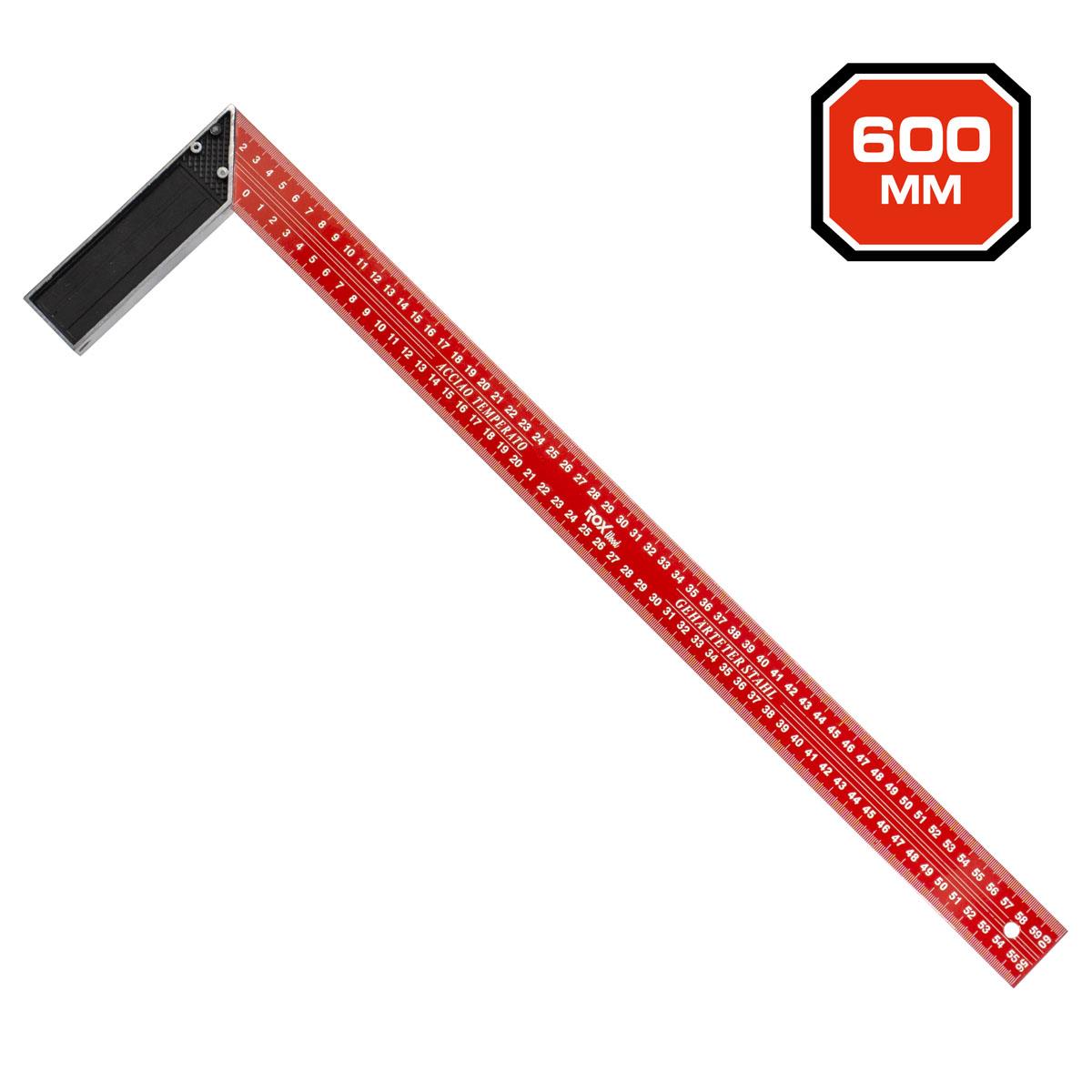 ROX Wood Marangoz Gönye (Ölçü Seçiniz) 600 mm (60 cm)