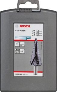 BOSCH 4-30 mm HSS-AITiN Kademeli Matkap Ucu Seti 3 Parça (2608588069)