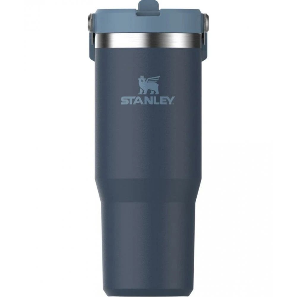STANLEY The IceFlow Flip Straw Pipetli Termos Bardak 0.89 Lt - Mavi