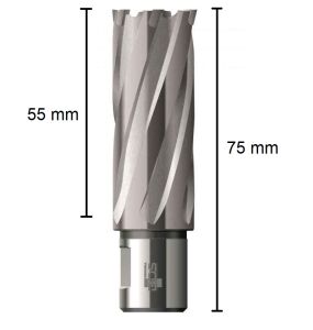 BDS TCT Elmas Uçlu Manyetik Matkap Ucu 22 x 55 mm