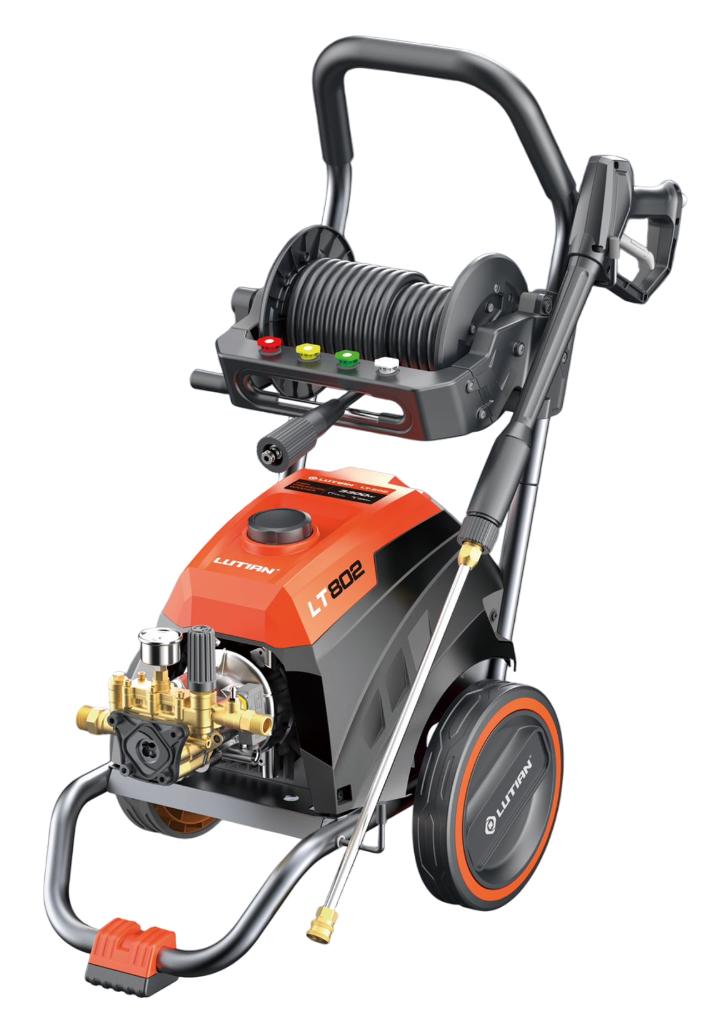 LUTIAN  LT802G-3300B Yüksek Basınçlı Oto Yıkama Makinası 200 Bar 4.5 Hp