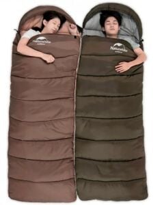 NATUREHIKE U250 Uyku Tulumu -10 Derece (Kahverengi-Sağ)