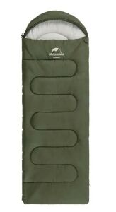 NATUREHIKE Y150L Pamuklu Uyku Tulumu -6 Derece (Yeşil-Sol)