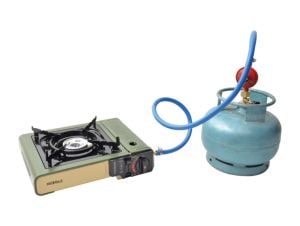 NURGAZ NG 501 Tekli Portatif Kamp Ocağı (Haki)