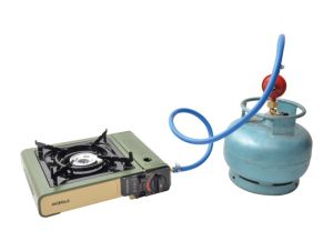 NURGAZ NG 501 Tekli Portatif Kamp Ocağı (Turuncu)