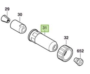 Bosch Yedek Parça Kovan GRG 18 Perçin Tabancası İçin