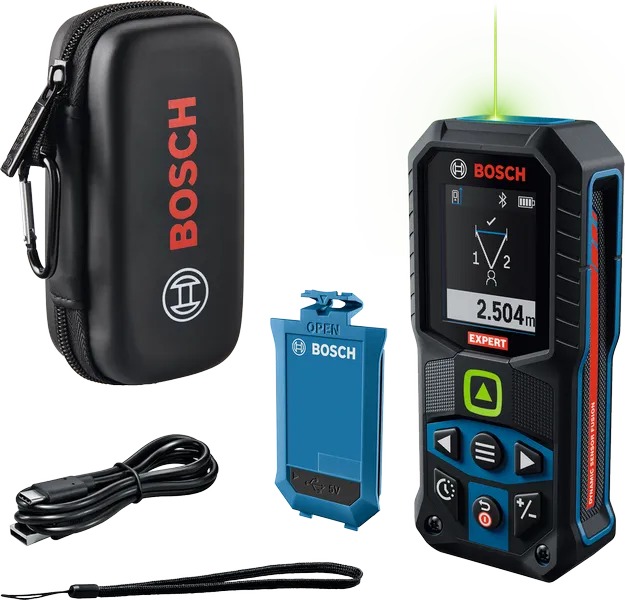 BOSCH EXPERT EXLM 100-39CG Yeşil Lazerli Metre 100 Metre
