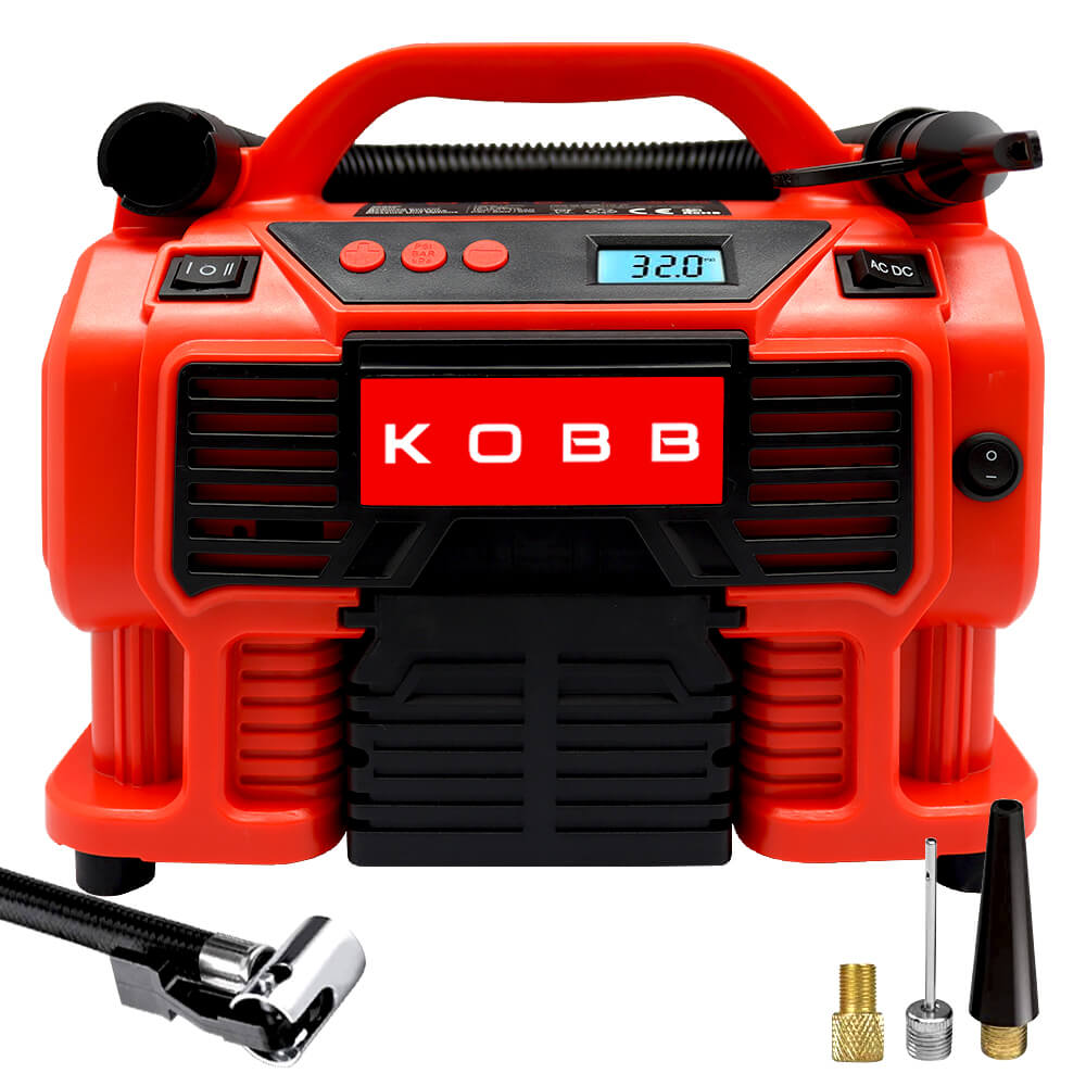 KOBB KB300 Dijital Göstergeli Hava Pompası 160 Psi 12V-220V