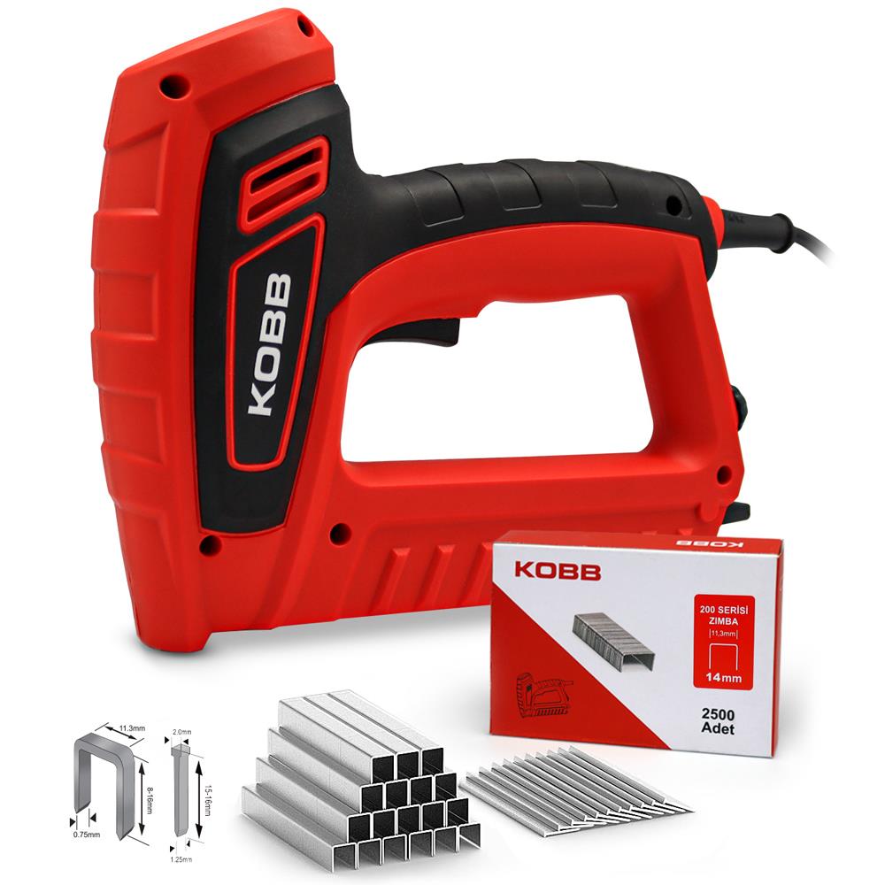 KOBB KBZ200 Elektrikli Zımba ve Çivi Çakma Tabancası Fiyatı