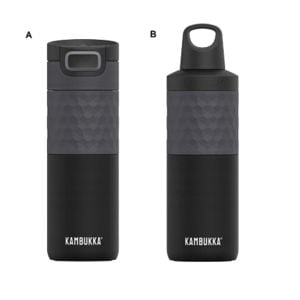 KAMBUKKA Etna Grip Termos Matara 500 ml (Siyah)