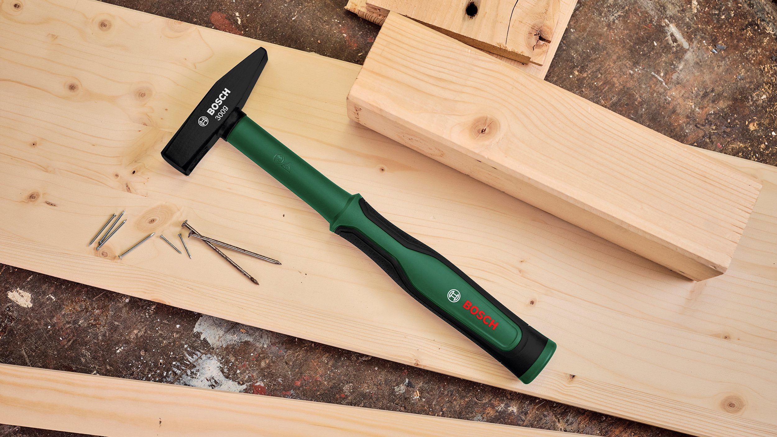 BOSCH Çekiç 300 Gram Fiber Saplı (1600A027PH)
