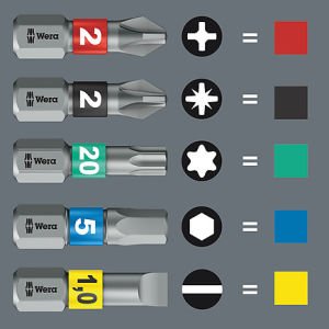 WERA PZ3 x 25 mm Yıldız Bits Uç (3855/1 TS)