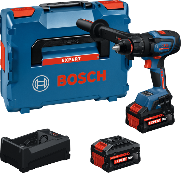 BOSCH EXPERT EXSR 18V-150 Şarjlı Matkap 18 Volt 8.0 Ah Çift Akülü