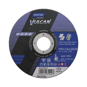 NORTON 115x1.6 mm VULCAN Plus Kesme Taşı