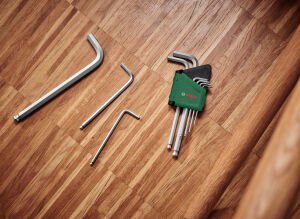 BOSCH Top Başlı Uzun Alyan Anahtar Takımı 9 Parça (1600A02BX9)