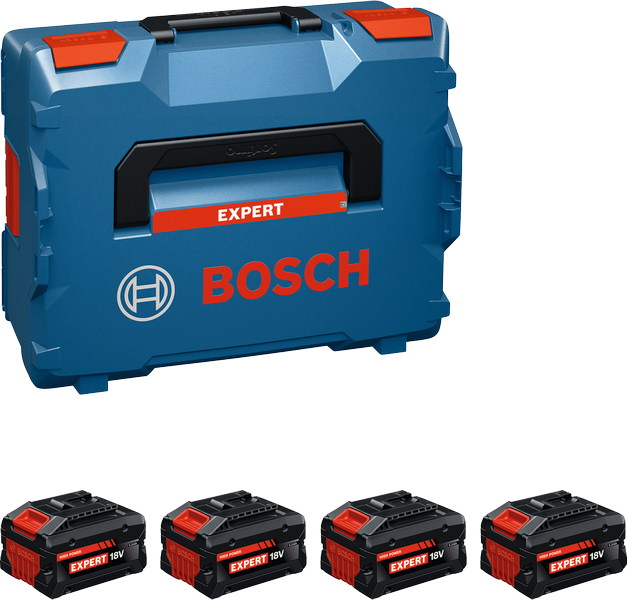 BOSCH Expert EXBA 18V-55 5.5 Ah 4'lü Akü Seti (Şarj Aleti Hariç)
