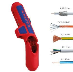 KNIPEX 169501 SB Üniversal Kablo Kılıfı Soyma Aleti(SAĞ)