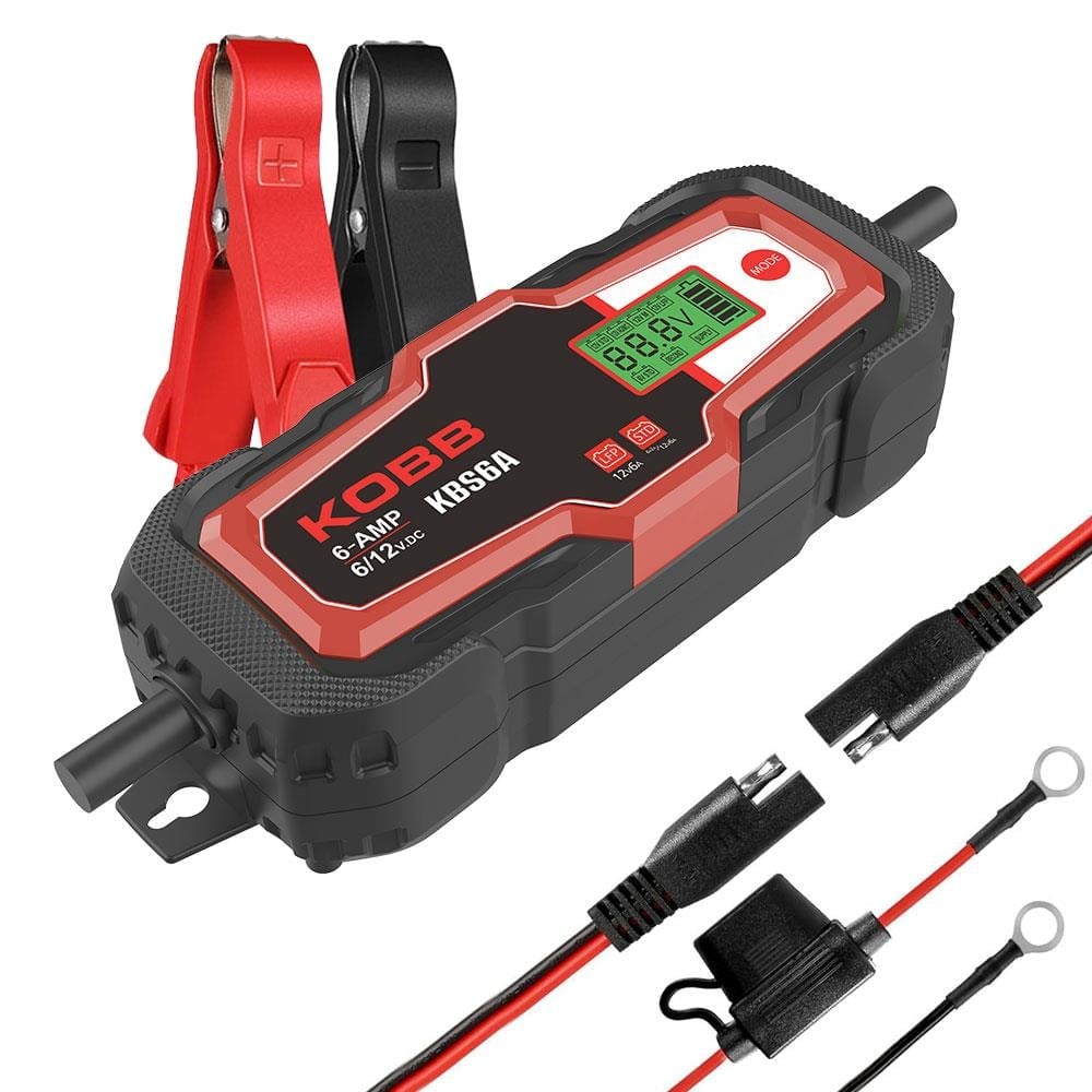 KOBB KBS6A 6V/12V 150 AH Dijital Akü Şarj / Akü Bakım / Desülfatör Ve Power Supply