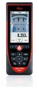 LEICA DISTO D810 Touch Dokunmatik Ekranlı, Bluetooth ve Kameralı Lazer Metre (250 metre)