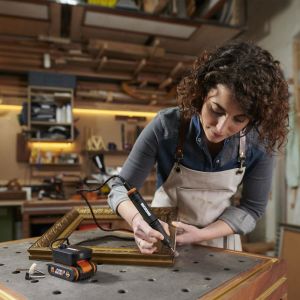 WORX WX988 MakerX 20 Volt Akülü Ahşap Yakma ve Gravür Seti