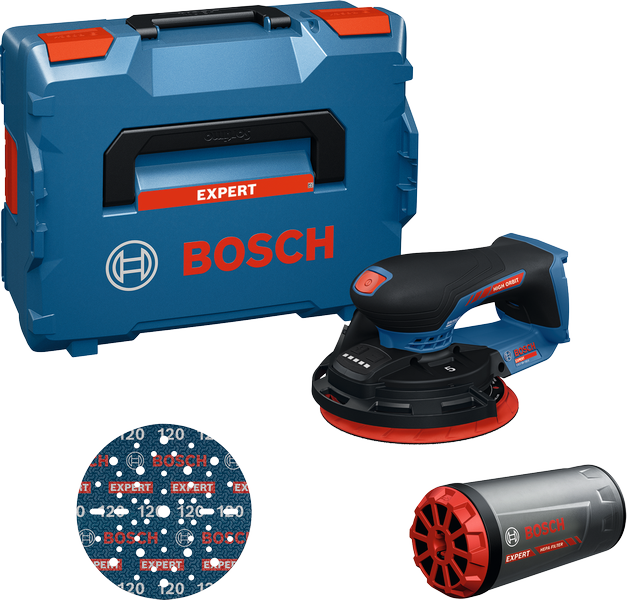 BOSCH EXPERT EXEX18V-150-5 Akülü Eksantrik Zımpara Makinası (Akü ve Şarj Aleti Hariç)