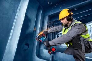 BOSCH EXPERT EXWS 18V-15S Akülü Avuç Taşlama (Akü ve Şarj Aleti Hariç)