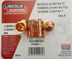 LINCOLN W3X893-34A Plazma Nozul 34A (KP 2844-7)