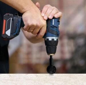 NEXON 6228 Matkap İçin Ahşap Törpü Topu 40 mm (Sap: 10 mm)