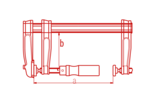 İZELTAŞ Marangoz Tip İşkence 40 Cm (7300 30 4012)