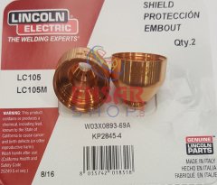 LINCOLN W3X0893-69A Shield Cup Gouging Oluk Açma Xlarge (KP 2845-4)