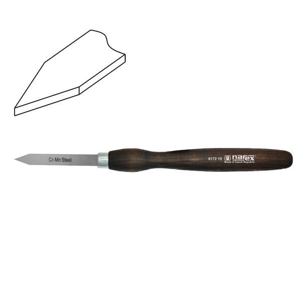 NAREX 817210 Sivri Ağızlı Ahşap Torna Bıçağı 14x105 mm