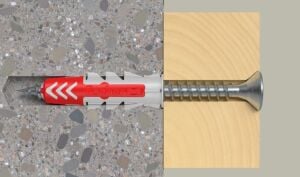 FISCHER Duopower 10x50 mm Plastik Dübel 50'li