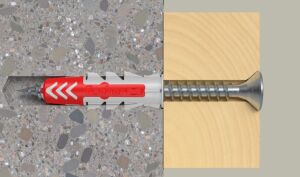 FISCHER Duopower 10x50 mm Plastik Dübel 50'li