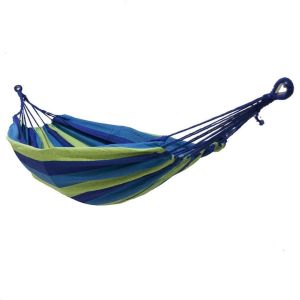 MADFOX Tree Bed Kanvas Hamak (Mavi)