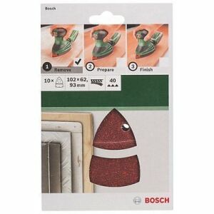BOSCH Cırtlı Üçgen Zımpara PSM Serileri İçin (Kum Seçiniz) 40 Kum