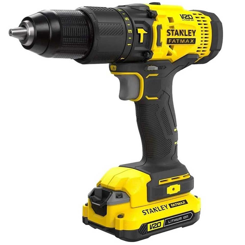 STANLEY SCD718D2K Şarjlı Darbeli Matkap 18 Volt