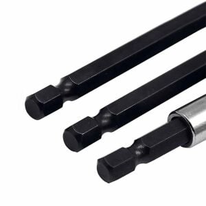 NEXON 5538 Manyetik Bits Uç Tutucu ve Uzatma Adaptörü 3'lü Set
