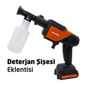 MAX-EXTRA MX 5050 Şarjlı Yıkama Makinası 20 Volt 2.0 Amper Tek Akülü