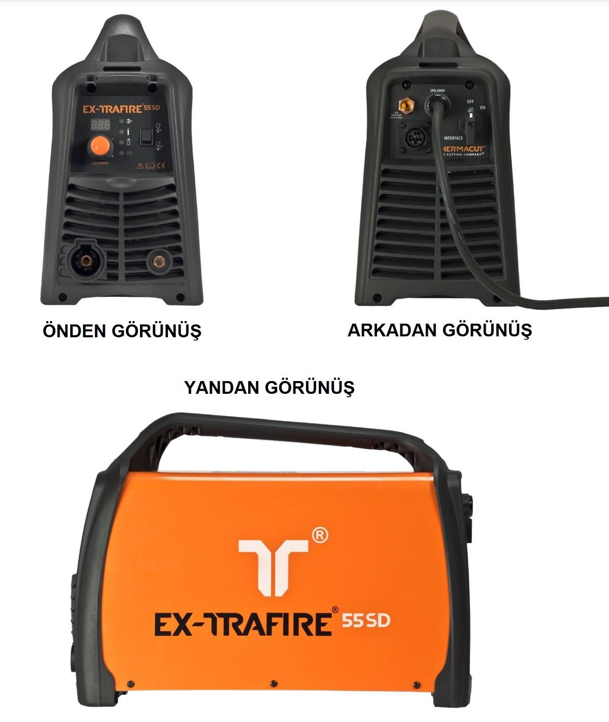 THERMACUT EX-TRAFIRE 55 SD Plazma Kesme Makinası 55 Amper