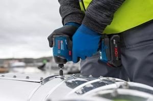 BOSCH GDR 18V-220 C Akülü Torklu Vidalama 18 Volt 5.0Ah Çift Akü