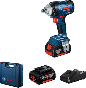 BOSCH GDS 18 V-400 Şarjlı Somun Sıkma 18 Volt 5.0 Amper Çift Akülü
